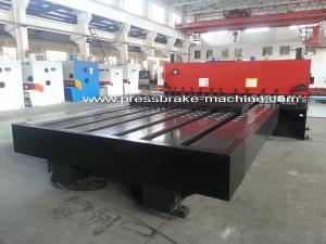 China Full Automatic Feeding CNC Hydraulic Guillotine Shear Machine 6mm Pneumatic clamping on sale