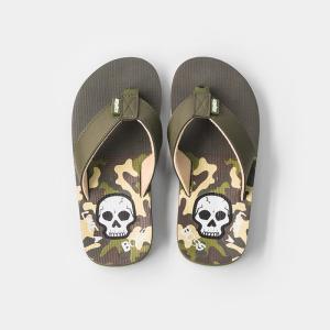 China Kids Anti Impact 32EU EVA Flip Flop With Fabric Wide Strap wholesale