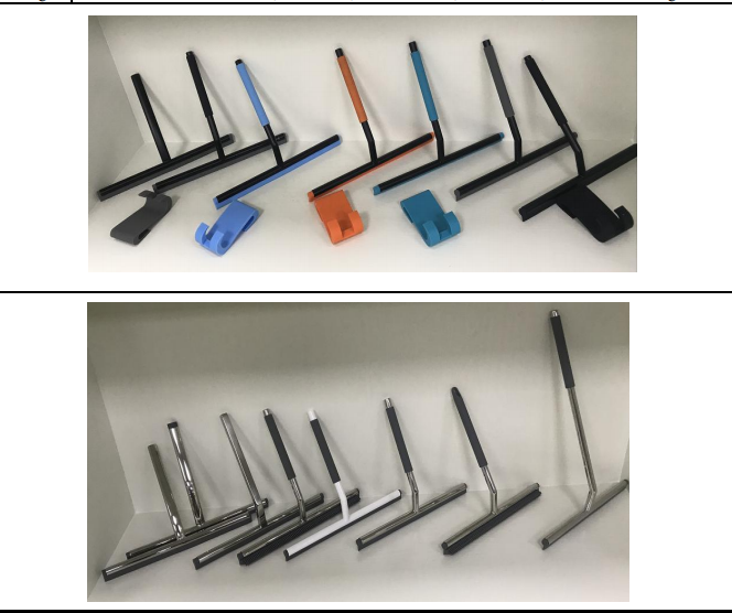 Mirror Polished Bathroom Hardware Accessories Shower Water Scraper