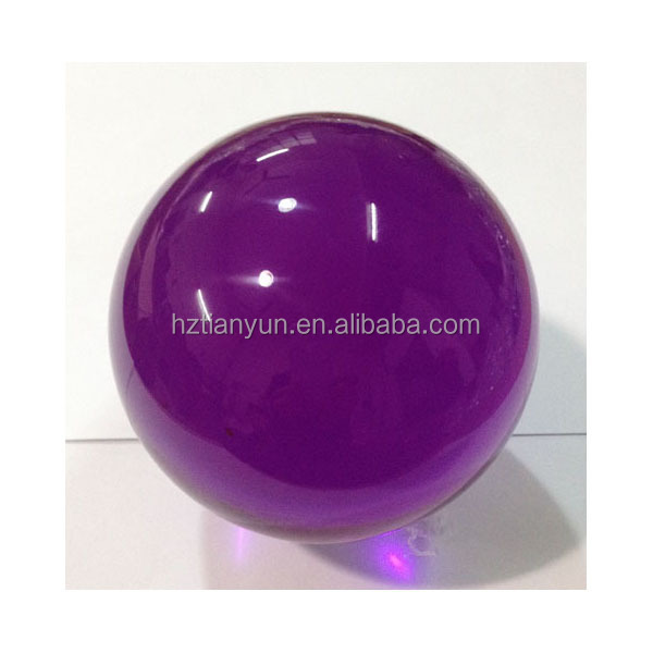 Resin ball 50mm acrylic ball red green blue resin sphere solid color acrylic ball