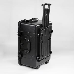 China Black Waterproof Plastic Equipment Case Reliable Protection wholesale