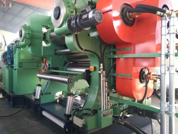 Quality 980RPM 132KW 4 Roll Rubber Calender Machine Rubber Mixing Mill for sale