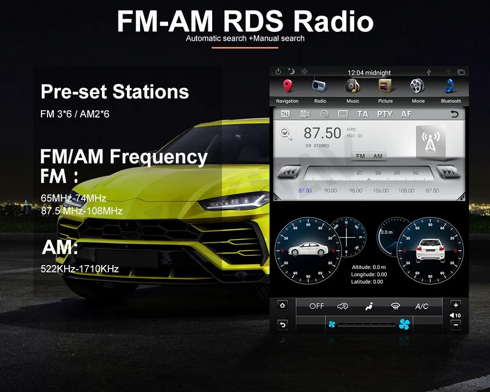 10.4 inch Car Stereo Autoradio GPS Navigation For Infiniti FX35 2008-2011 Multimedia Video Radio Player HD Screen