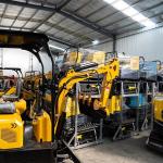 Small Crawler Excavator Hydraulic Transmission Mini Backhoe Excavator