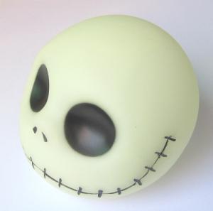China plastic death head money bank， zombie vinyl piggy bank gifts wholesale