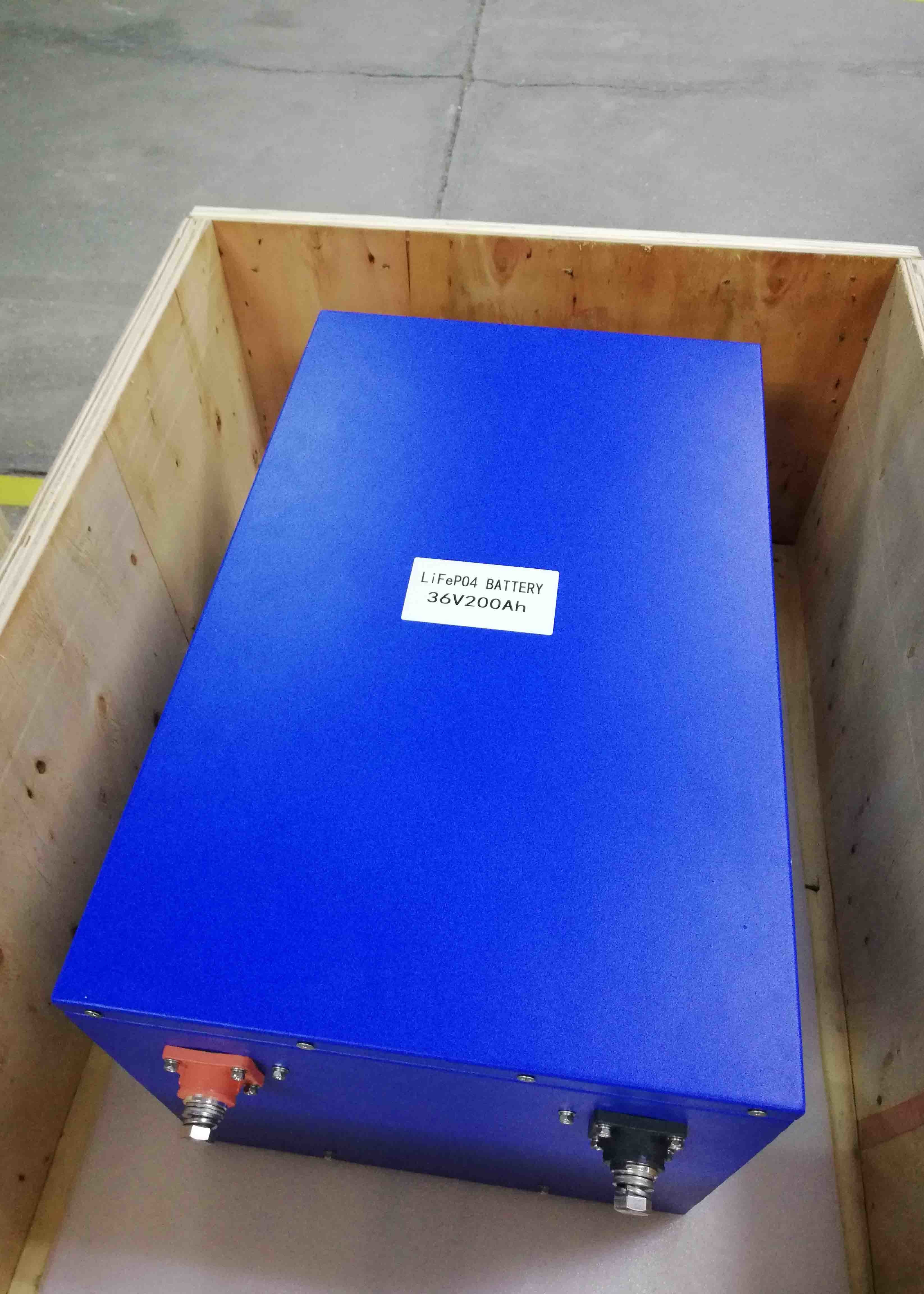 Customized Constant Power 36V 100AH LiFePO4 Battery Pack