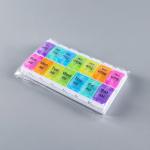 Medicine Weekly Pill Dispenser Box For Elderly People
