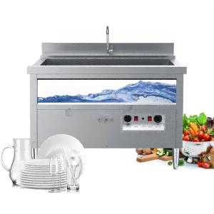 China Canteen Stainless Steel Commercial Dishwasher Machine Anti Dry 220V wholesale