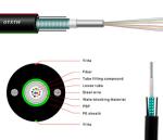GYXTW 4 Single Mode G652D Aerial Optical Fiber Cable manufacturer