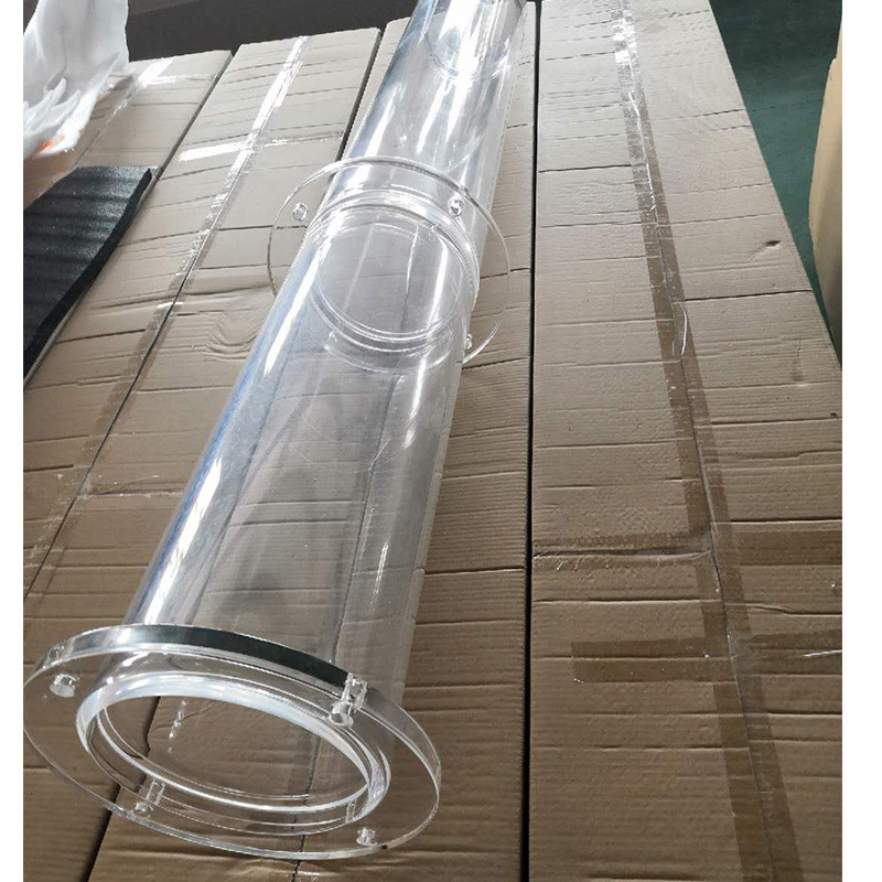 Manufacture High Temperature Resistant Large Quartz Glass Tube