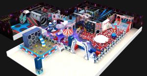China Naughty Indoor Theme Park Castle Commercial Playground Set For Kids wholesale