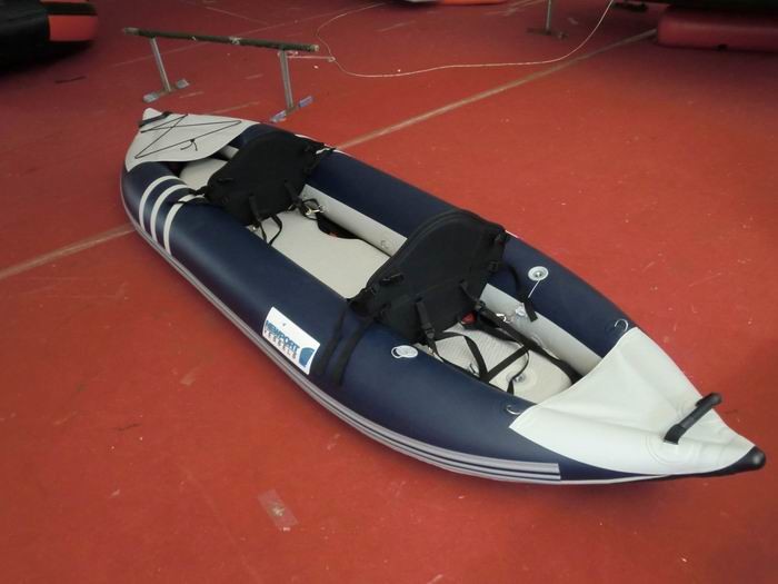 High Speed Inflatable Touring Kayak , 2 Man Inflatable Kayak For Racing