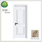 Hollow Wood Painting WPC Door Composite Flame Retardant Villa Use