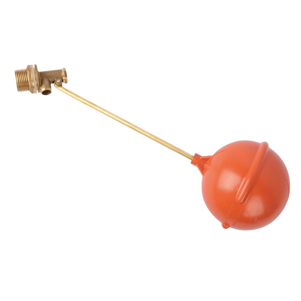 Bulkhead MNPT Brass Float Valve brass fill valve 3/4 In 65gram