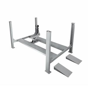 China Hydraulic 4 post car lift/ 4 tons four post car lift with electrical secondary jack wholesale
