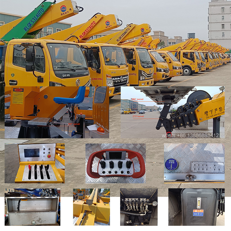 China Budget-Friendly 200kg Capacity Aerial Work Platform Truck for Telecom Tower & Village Electrification
