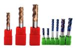 Long Shank Carbide Square End Mill , High Performance Solid Carbide End Mills