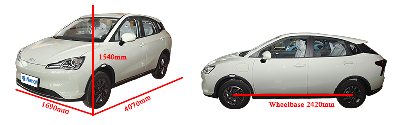 2023 New Style Nezha V SUV Electric Car Lithium Ion Battery Fast Charging