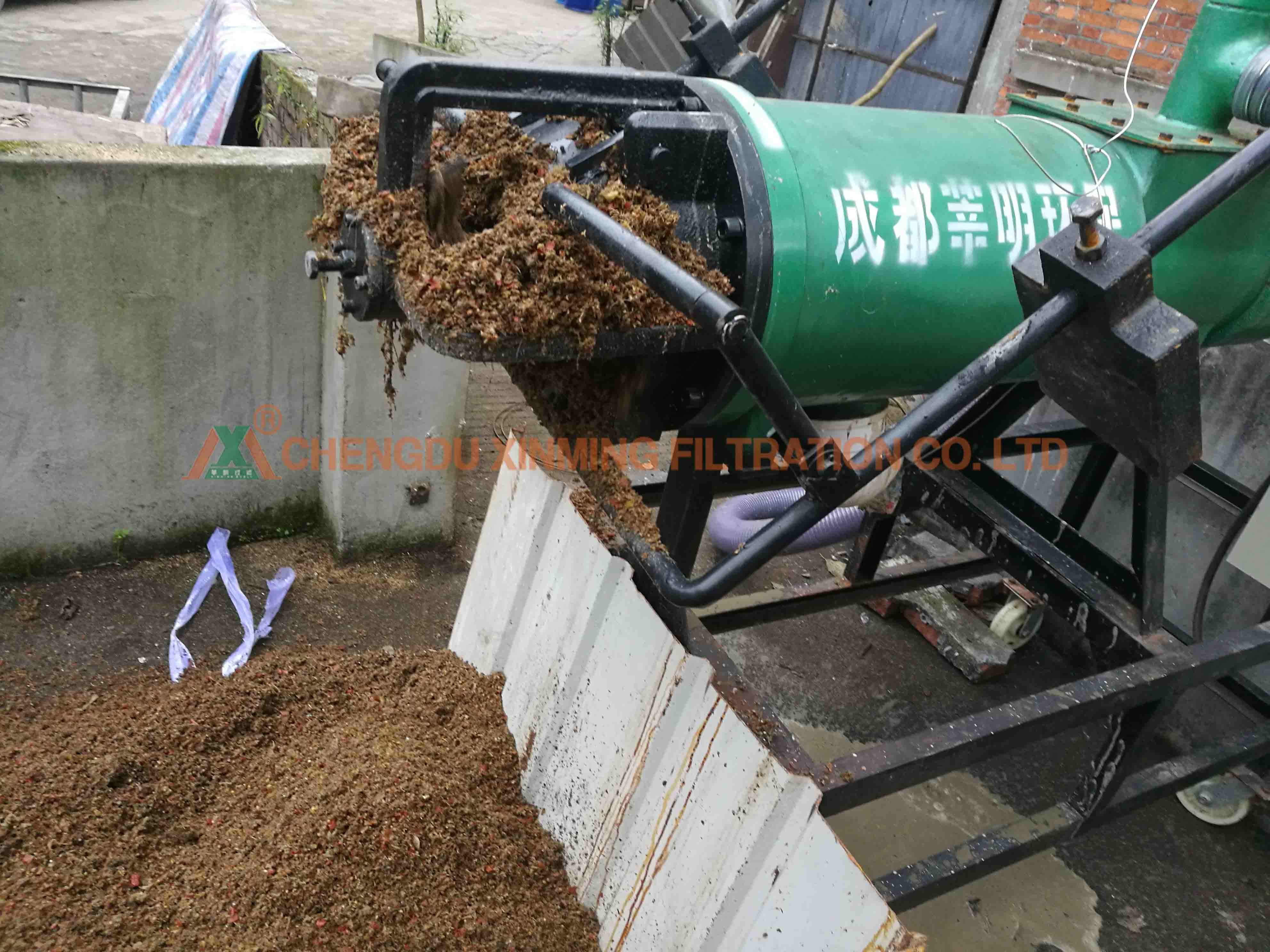 Agricultural Solid Liquid Separation Machine Manure Liquid Dehydrator Machine