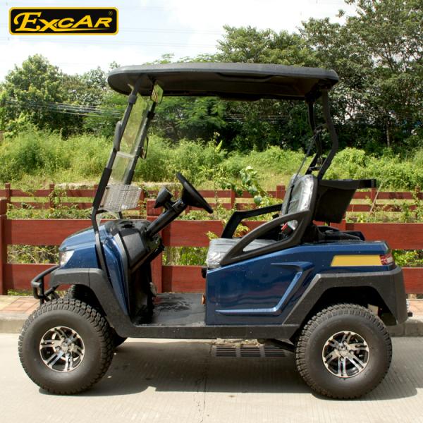 Engineering Plastic Body Electric Golf Carts , Max.speed 25km/h