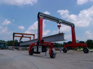 China RTG Rubber Tired Single Beam Gantry Cranes Customized wholesale