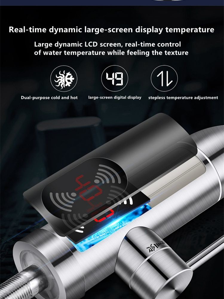 Energy Saving Thermal Electric Faucet 3000W 220v Instant Electric Heating Faucet