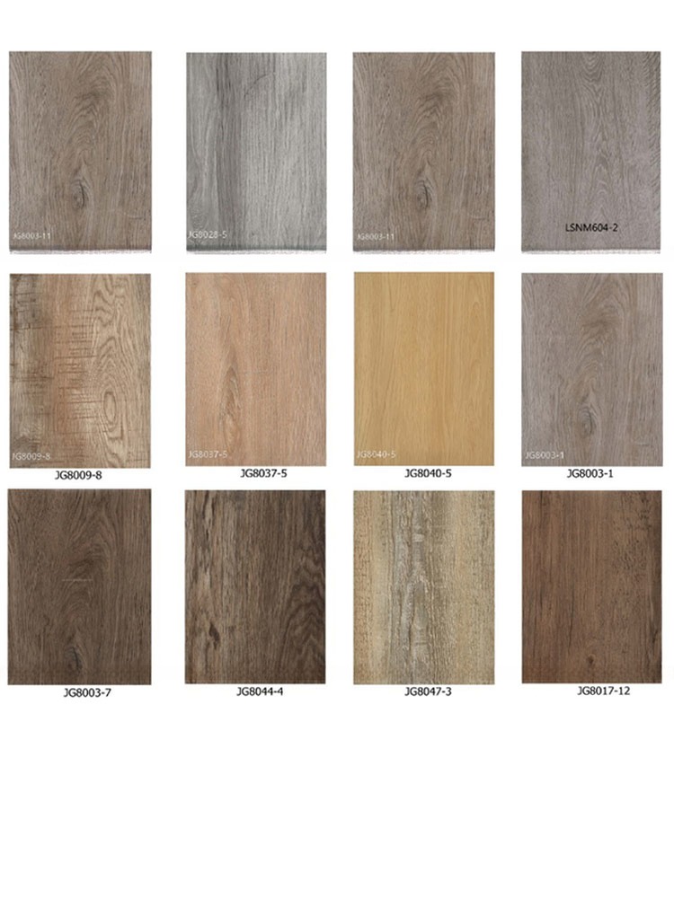 4mm 5mm Rigid Vinyl Flooring Eir Finish SPC Floors for Indoor in Kitchen Living Room