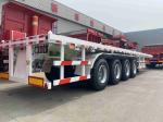 CIMC Flat Container Semi-trailer Heavy-duty 4-axle 100t Export Brand New