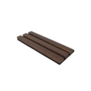 China 2400mm Acoustic Slat Wall Panel , Walnut Acoustic Panels For Office Studio wholesale