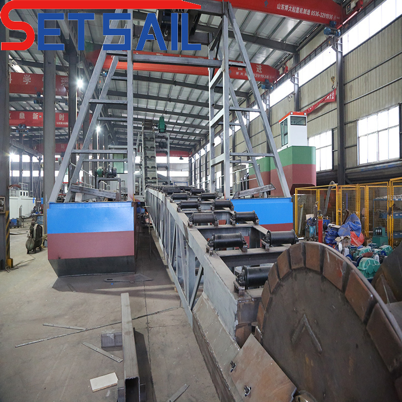Chain Bucket Dredging Gold Ship for Dredging Diamond