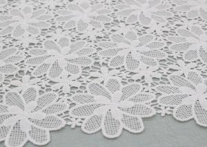 China Floral Poly Dying Lace Fabric Guipure French Venice Lace African Lace Dress Fabric wholesale