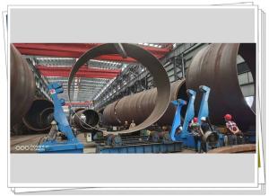 China Ellipse Vessel 1000mm Tank Turning Rolls Growing Line wholesale