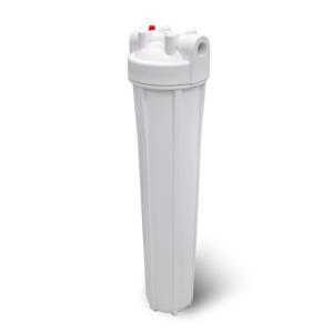 China Single O Ring Water Filtration System 20&quot; White Outside Buckle Filter Housing wholesale