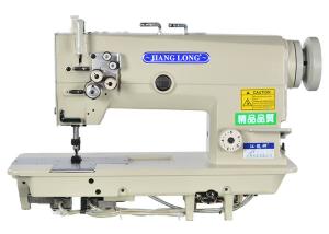 China Thread Clamp DP×5 Twin Needle Lockstitch Sewing Machine For Leather Bag wholesale