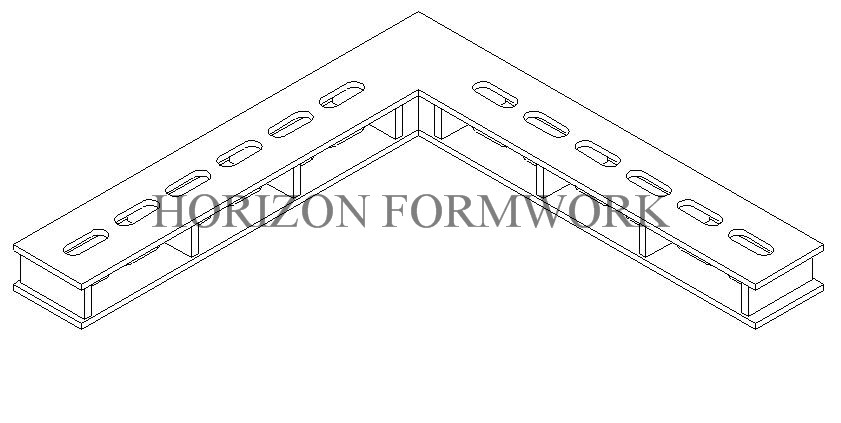Vertical Shear Wall Formwork Easily Assembled Plumbed By Push Pull Brace