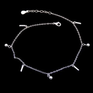 China Drop Items Silver Wedding Bracelet Pure 925 Platinum Jewellery wholesale
