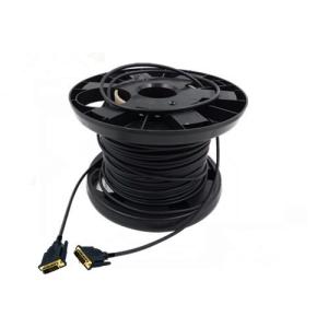 China 100 meter DVI AOC fiber optic cable without power supply wholesale