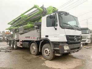 China Remanufactured Zoomlion 63m ACTROS 4141 Concrete Pumper Truck wholesale