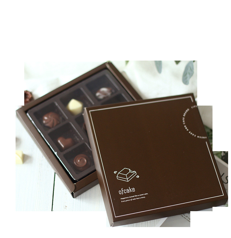2021 Classic 5x5 Luxury Box Packaging Cardboard for Cookie Candy Chocolate Box