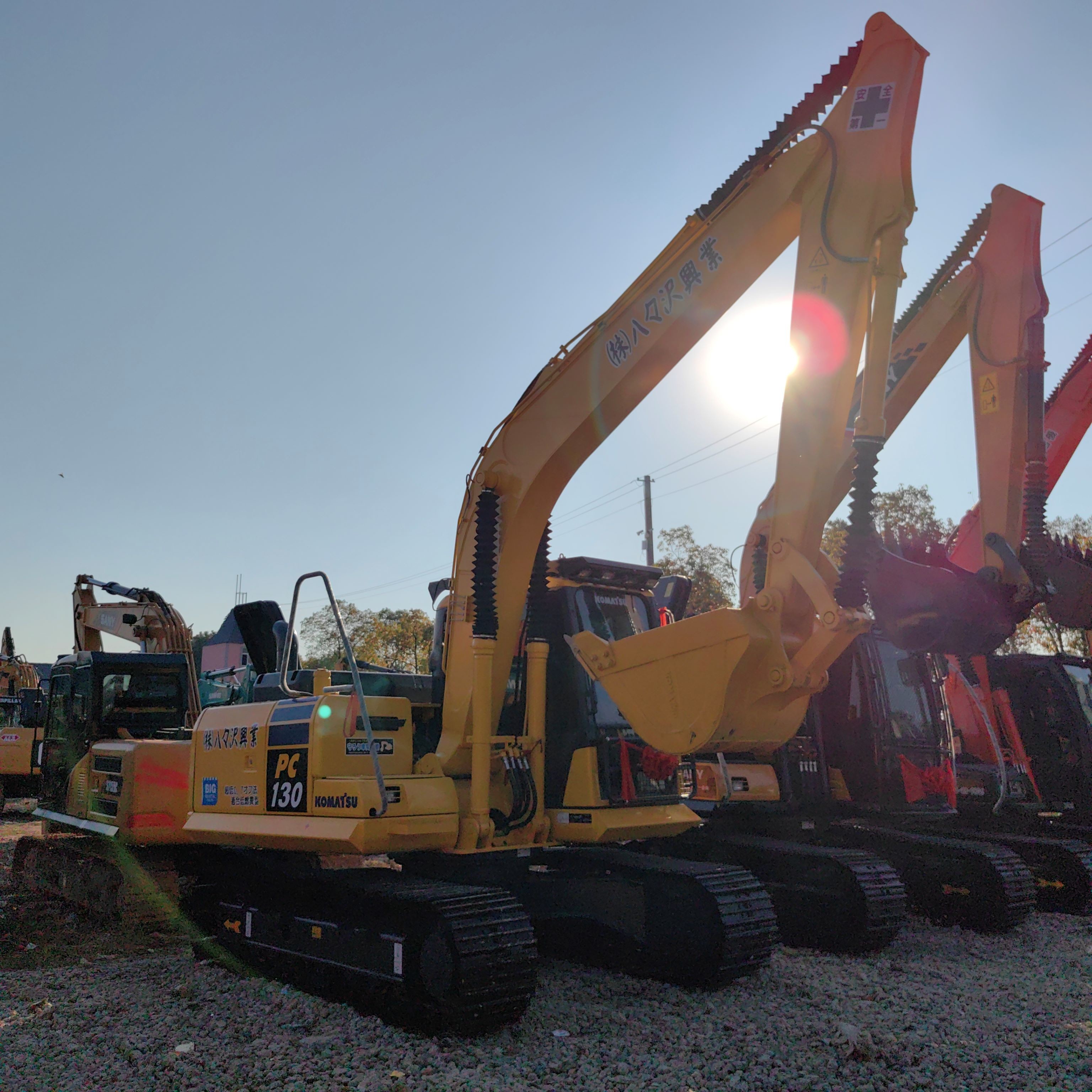 Used Komatsu PC130 Excavator 13 Ton Low Hours Reliable Performance