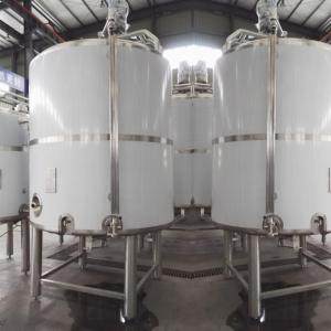 China Triangle Legs 8000l Stainless Steel Dairy Tanks Mixing Vessel wholesale