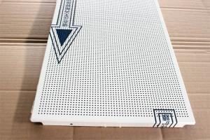 China Fireproof Acoustic False Ceiling White Perforated Aluminum SGS Test wholesale