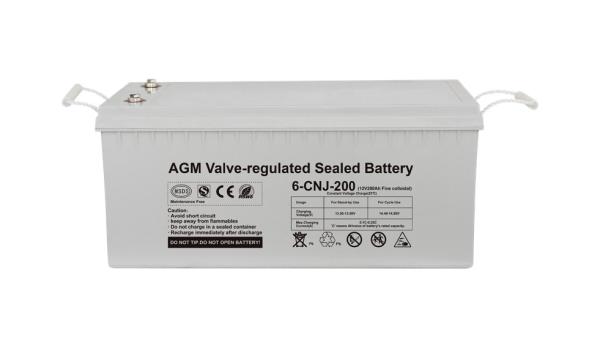 Valve Regulated Sealed Battery 12V200AH,High Capacity Lead Acid Battery for
