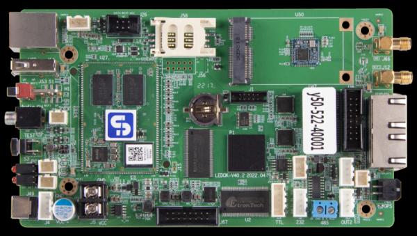 Sysolution Android Control Card Y50 Global 4G1.3 Million Pixels Android 9.0 2Ethernet Ports