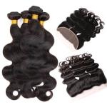 Raw Wavy Virgin Brazilian Hair Extensions / 100 Real Virgin Brazilian Hair