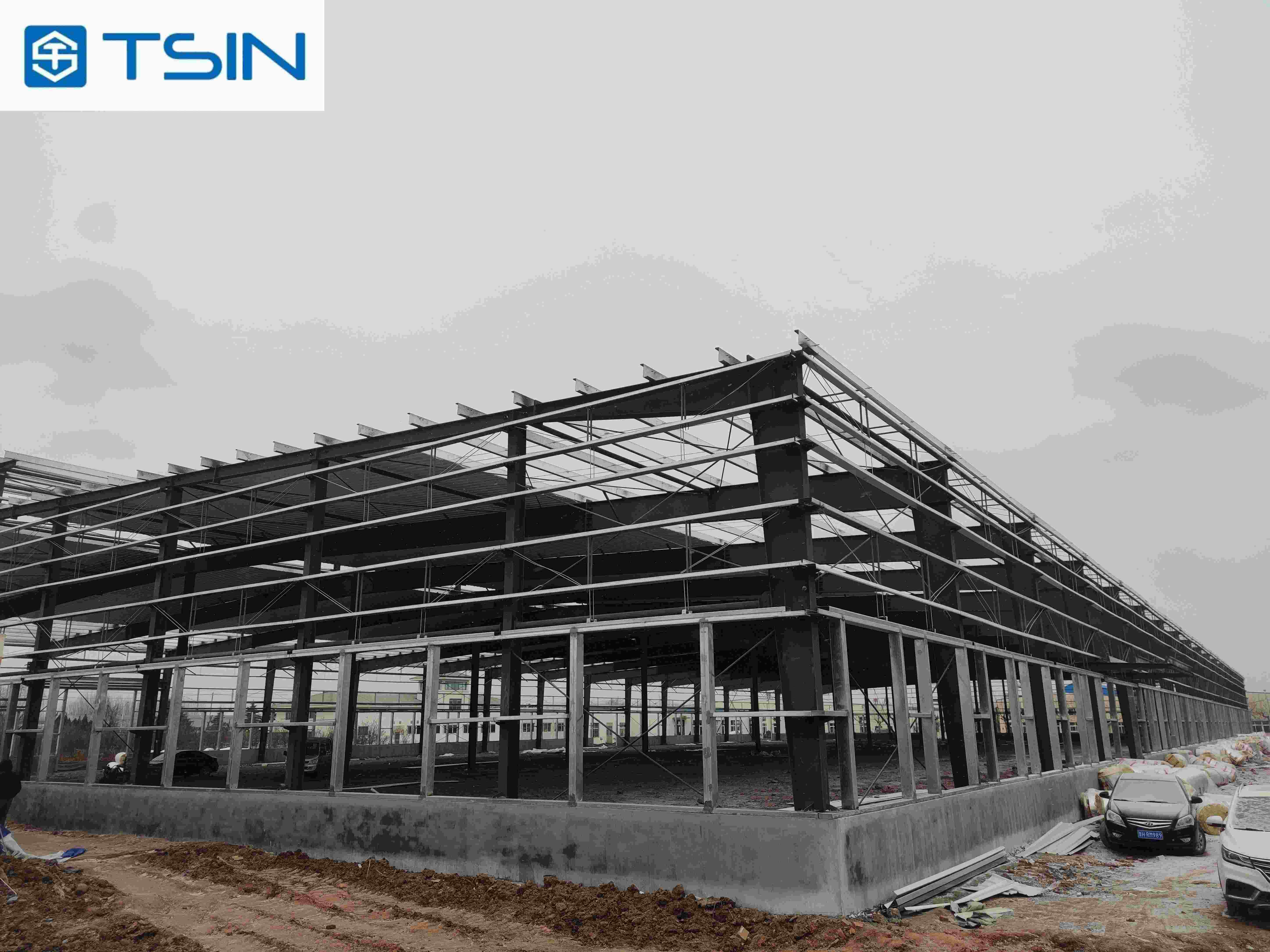 Steel structure construction