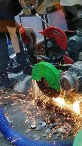 China Carbon Steel Abrasive Cutting Wheel Heavy Duty 810mm Railway SS Alloy Steel wholesale
