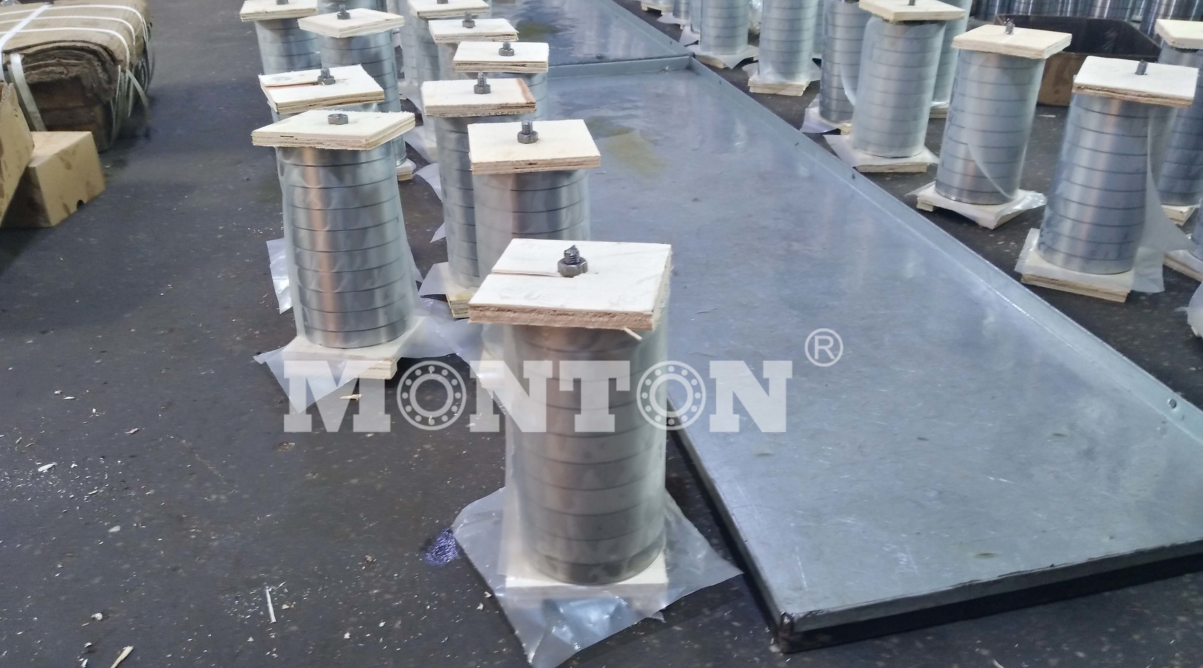128718EA 92*154*330mm Axial ball thrust bearings and radial tungsten carbide sleeve bearings