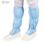 PVC outsole unisex gender cleanroom booties antistatic canvas upper materials