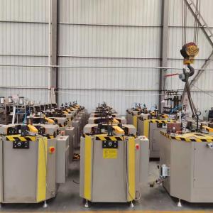 China Aluminum Corner Crimping Machine For Aluminium Windows 48KN Crimping Pressure wholesale